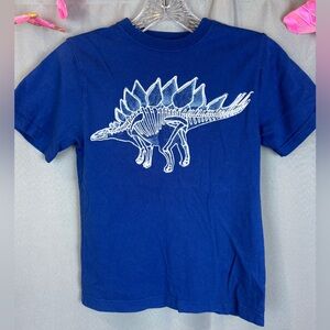 Gymboree Boy’s Embroidered Stegosaurus T-Shirt- Size 7
